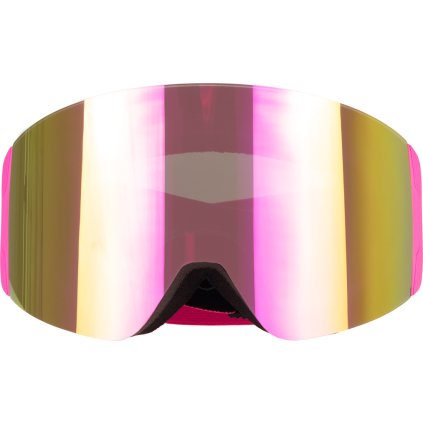 Unisex lyžařské brýle ALPINE PRO Orete růžové (Velikost UNI)