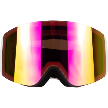 Dětské lyžařské brýle ALPINE PRO Growo růžové (Velikost UNI)