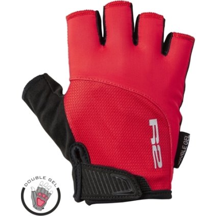 Cyklistické rukavice R2 Vittoria červené (Velikost L)