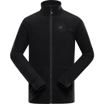 Pánská fleecová mikina ALPINE PRO Sius 2 černá (Velikost XXL)