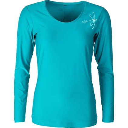 Dámské funkční triko O'Style Iris II tyrkysové - 44 (Velikost 44)