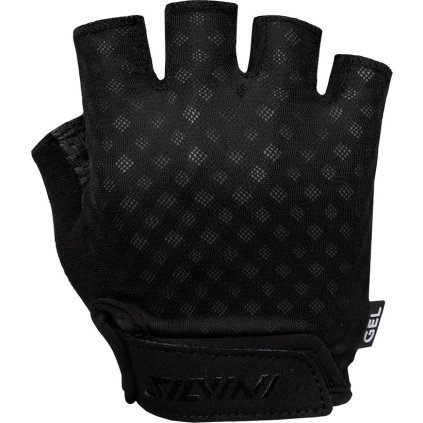 Dámské cyklistické rukavice SILVINI Gaiona černé (Velikost S)