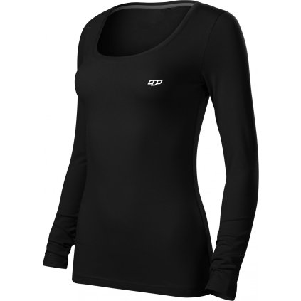 Dámské bavlněné triko TRIMM Brave Lady černé (Barva black, Velikost XS)