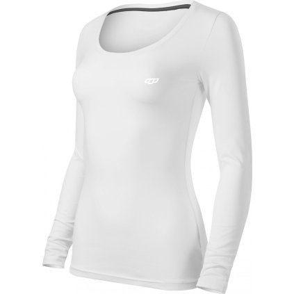 Dámské bavlněné triko TRIMM Brave Lady bílé (Velikost XS, Barva white)