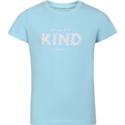 Dětské bavlněné triko ALPINE PRO Sumeko modré (Velikost 104-110)