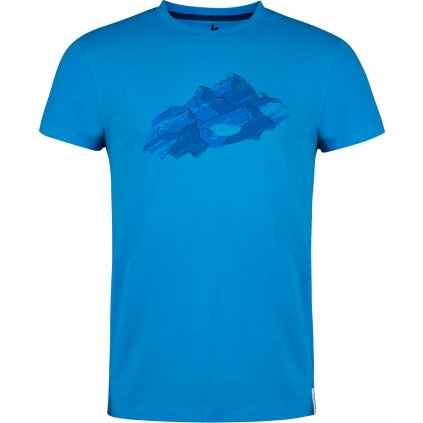 Pánské tričko Bormio T-shirt SS modrá (Velikost 3XL)