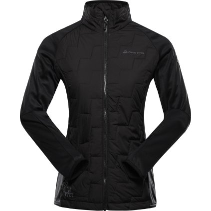 Dámská outdoorová mikina ALPINE PRO Jorwa černá (Velikost L)
