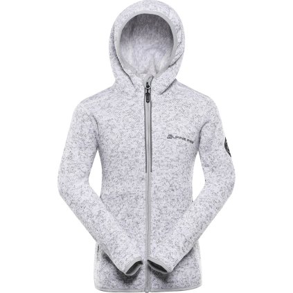 Dětský hřejivý svetr ALPINE PRO Zego 2 bílý (Velikost 104-110)