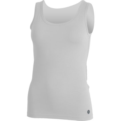 Dámské merino tílko LASTING Bara bílé (Velikost L)