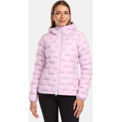 Dámská zateplená bunda KILPI Alba růžová (Velikost 46)