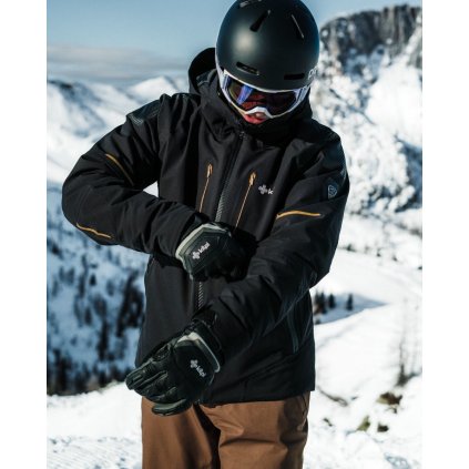 Pánská lyžařská bunda KILPI Turnau černá (Velikost L)