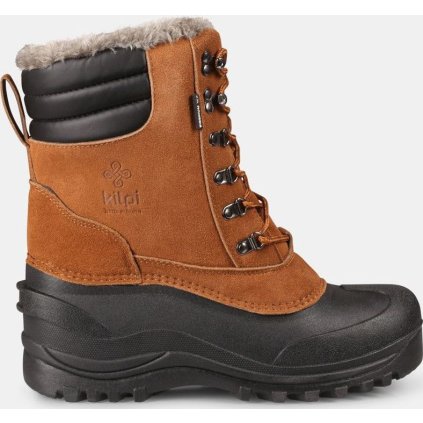 Pánské nepromokavé boty KILPI Antartic High WP Hnědé (Velikost 41)