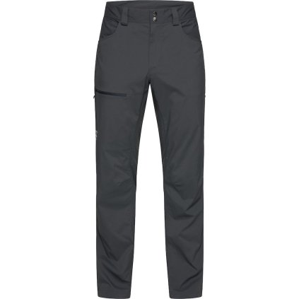 Pánské lehké kalhoty Haglöfs Lite Standard LONG - tmavě šedá (Velikost 48)