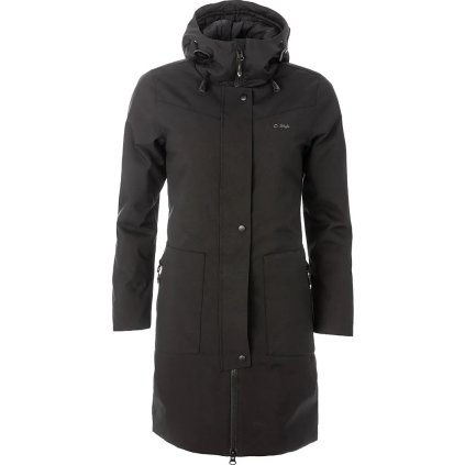 Dámský zateplený kabát O'STYLE Eldora černý (Velikost 36)