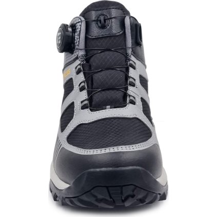 Kotníkové boty PROGRESS Trek Mid WP s membránou - černá/šedá (Velikost 38)