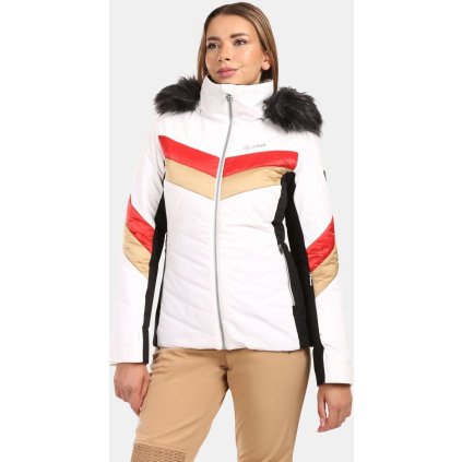 Dámská lyžařská bunda KILPI Lin bílá (Velikost 50)