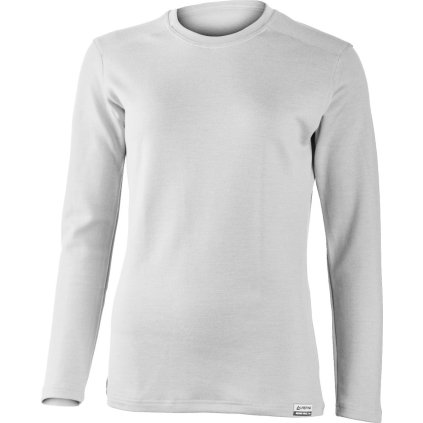 LASTING Lasting dámská merino mikina LOTA šedá (Velikost L)