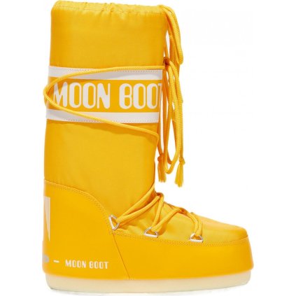 Dámské boty MOON BOOT Icon Nylon žlutá (Velikost 31/34)