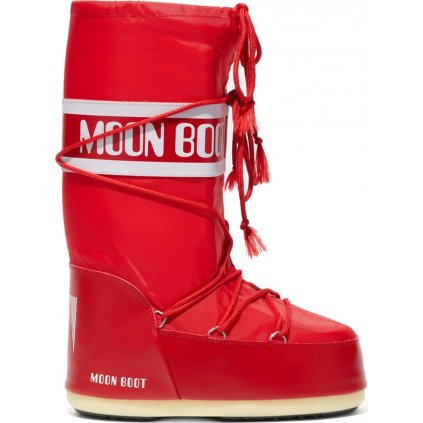 Dámské boty MOON BOOT Icon Nylon červená (Velikost 35/38)