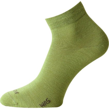 Merino ponožky LASTING Was červené (Velikost L)