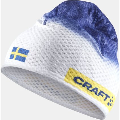 Ultralehká čepice CRAFT Ski Team Mesh - bílá (Velikost S-M)