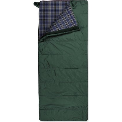 Dekový spacák TRIMM TRAMP olive (Barva olive, Velikost 185 cm, Orientace zipu Pravý)