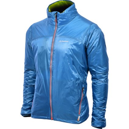 Unisex zateplená bunda PINGUING Fluidum Jacket modrá (Velikost S, Barva Petrol / Yellow)