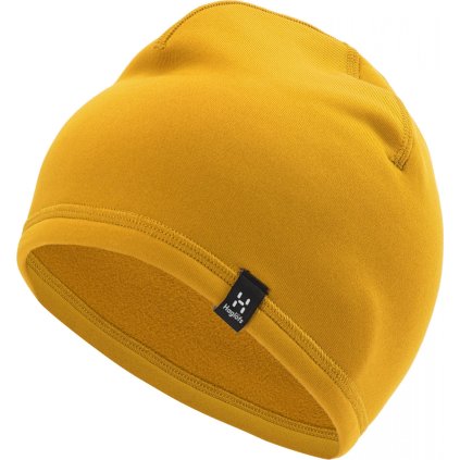 Fleecová čepice Haglöfs Betula - žlutá (Velikost S/M)