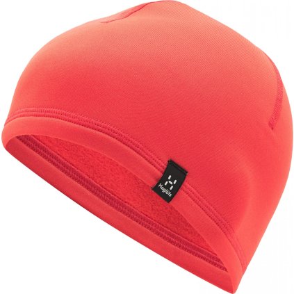 Fleecová čepice Haglöfs Betula - červená (Velikost M/L)