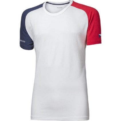 Pánské bambusové triko PROGRESS Republic T-Shirt ČR tm.modrá/bílá/červená (Velikost S)