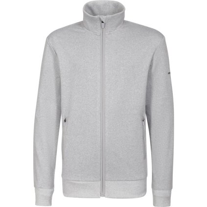 Juniorská tepláková mikina PROGRESS Symbol Jkt Junior šedý melír (Velikost 128/1)