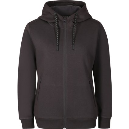 Dámská bavlněná mikina PROGRESS Original Fit Zip Hoody šedá (Velikost S)