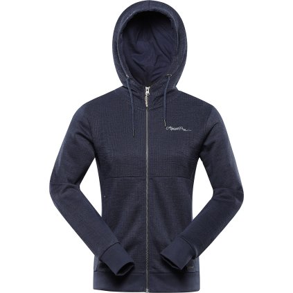 Dámská bavlněná mikina ALPINE PRO Cooca modrá (Velikost L)