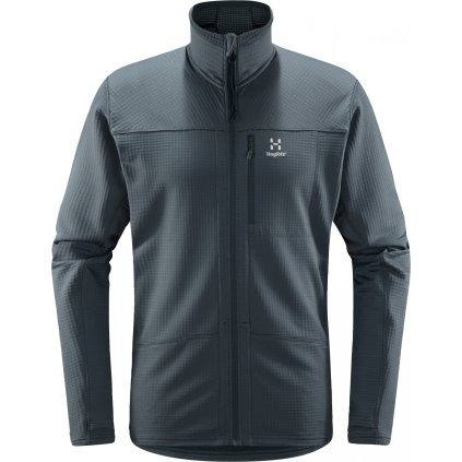 Pánská technická mikina Haglöfs ROC Spitz Mid - modrá (Velikost S)