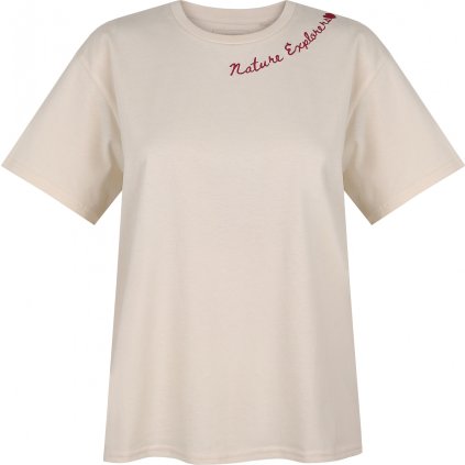 Dámské bavlněné triko HUSKY Tee Nature L hnědé (Velikost XXL)