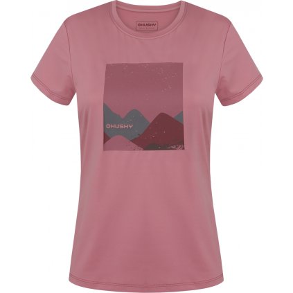 Dámské funkční triko HUSKY Tant L růžové (Velikost XL)