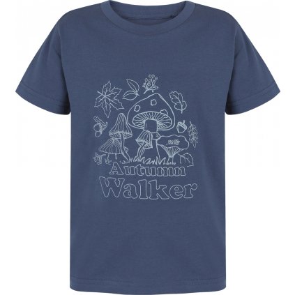 Dětské bavlněné triko HUSKY Tee Mushroom K modré (Velikost 140)