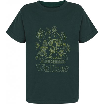 Dětské bavlněné triko HUSKY Tee Mushroom K zelené (Velikost 140)