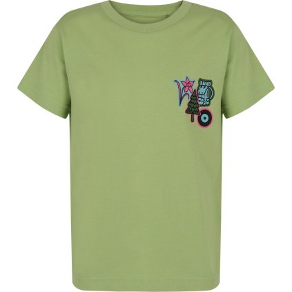 Dětské bavlněné triko HUSKY Tee Patch K zelené (Velikost 128)