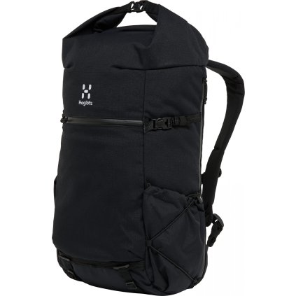 Turistický batoh Haglöfs Ardos Rolltop 28l - černá (Velikost 28l)