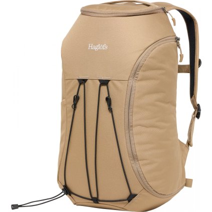 Městský batoh Haglöfs Corker medium 15l - béžová (Velikost 18l)