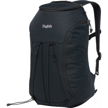 Městský batoh Haglöfs Corker medium 15l - černá (Velikost 18l)
