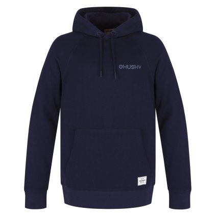 Pánská bavlněná mikina HUSKY Buggy M modrá (Velikost S)