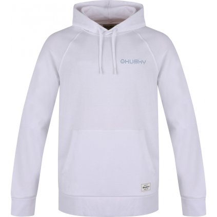 Pánská bavlněná mikina HUSKY Buggy M bílá (Velikost S)