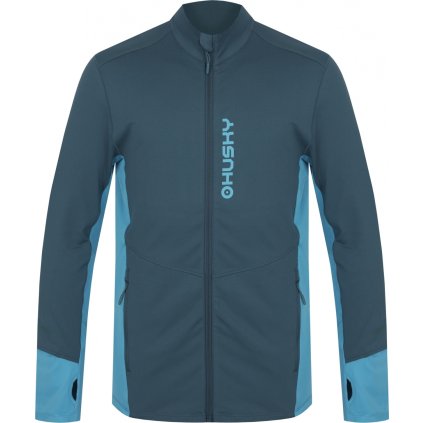 Pánská mikina se zipem HUSKY Tame zip M modrá (Velikost L)