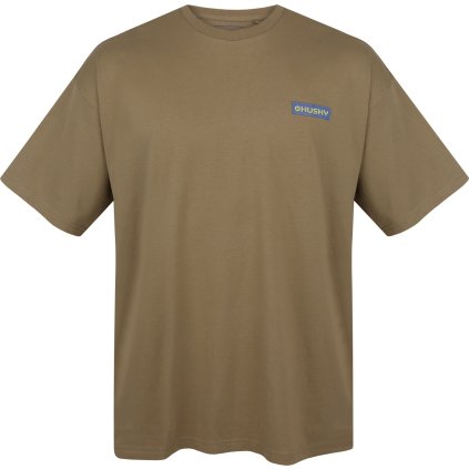 Pánské bavlněné triko HUSKY Tee Panorama M zelené (Velikost XL)