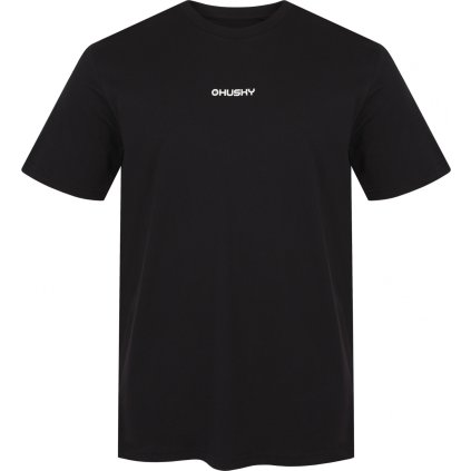 Pánské bavlněné triko HUSKY Tee Walker M černé (Velikost XXXL)