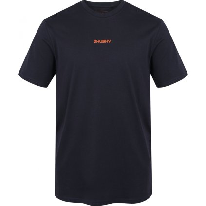 Pánské bavlněné triko HUSKY Tee Walker M modré (Velikost M)