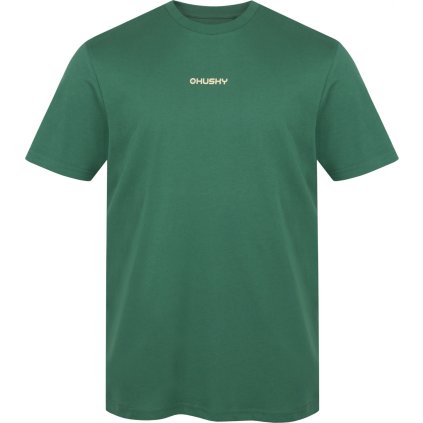 Pánské bavlněné triko HUSKY Tee Walker M zelené (Velikost XXXL)