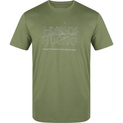 Pánské funkční triko HUSKY Tant M green (Velikost XXXL)